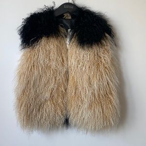 DRIFTER - ANIMAL FUR VEST - ONE SIZE / XS/S